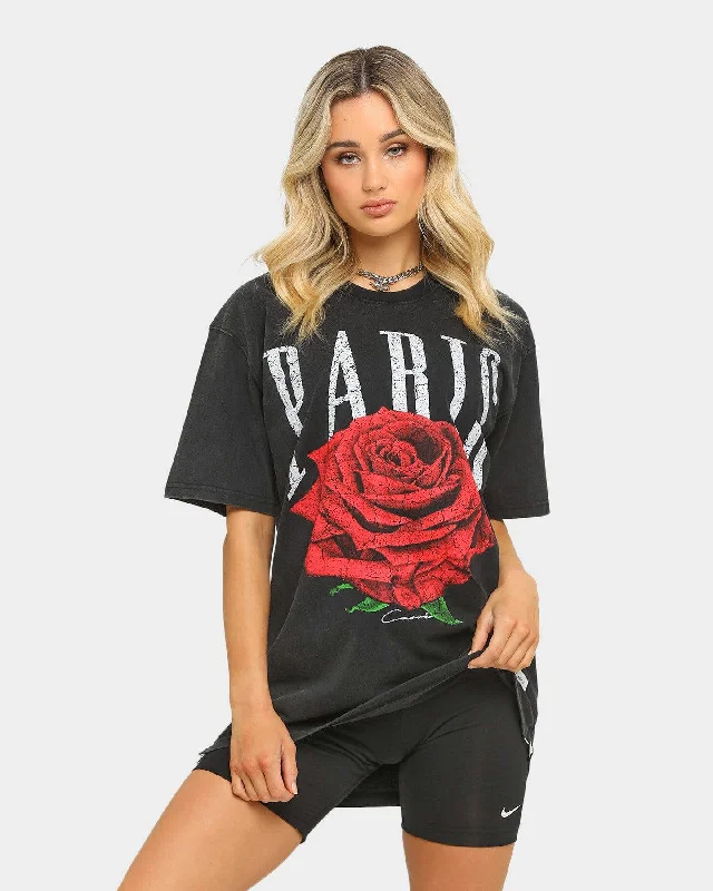 Carré Rose Vintage T-Shirt Black Wash