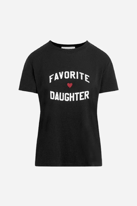 Favorite Daughter Tee Black