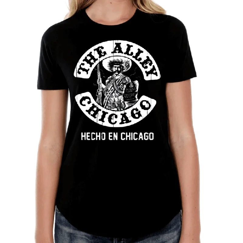 Hecho En Chicago Womens Tshirt