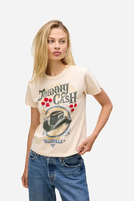 Daydreamer LA Johnny Cash The Fabulous Ringer Tee