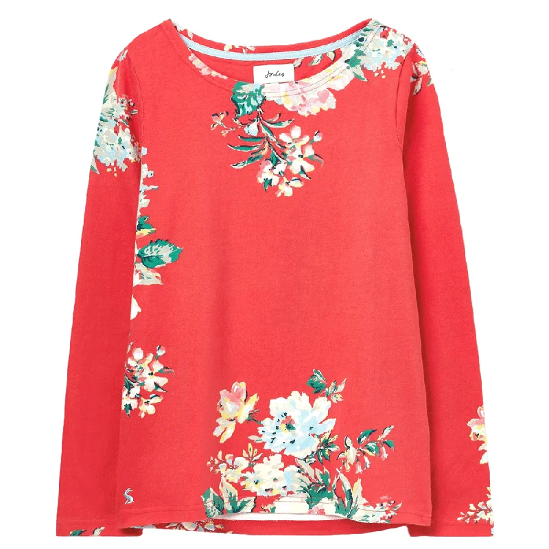 Joules Ladies Harbour Print Long Sleeve Jersey Top