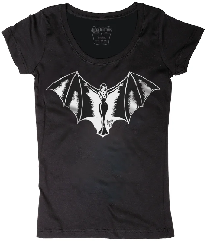 Vampy Scoop Neck T-Shirt