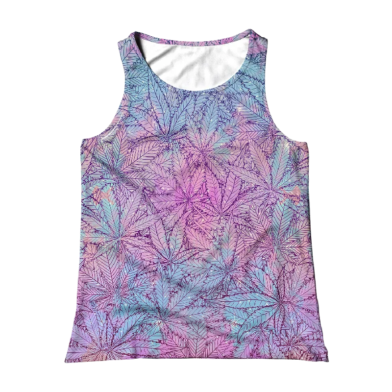 Cann~ Pattern All Over Print Unisex Tank Top