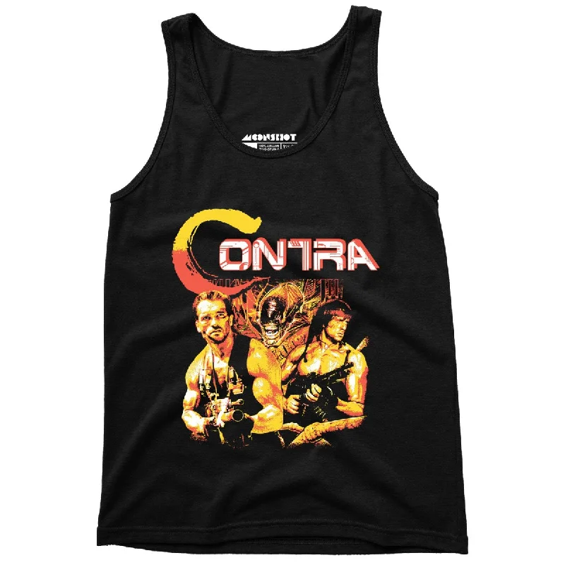 Contra Action Heroes Mashup Parody - Unisex Tank Top