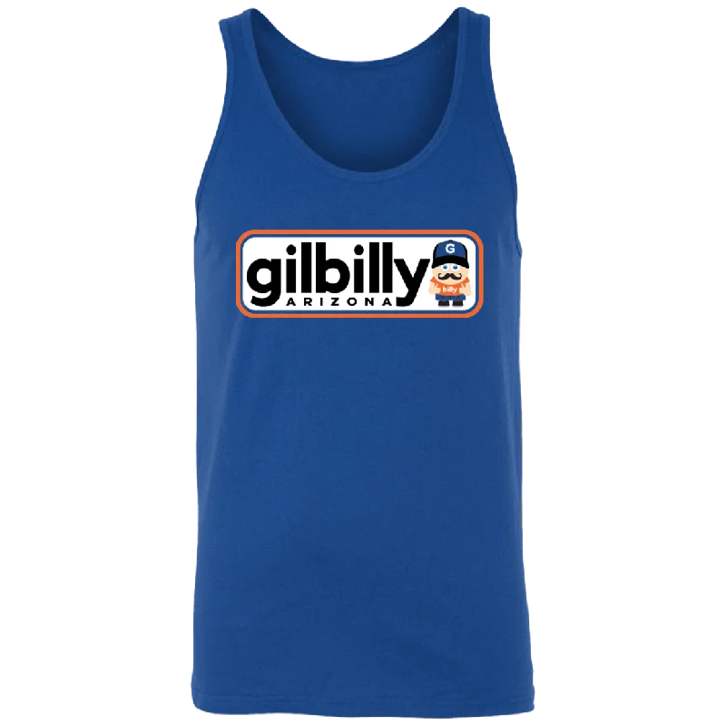 Gilbilly Unisex Tank Top | True Royal Blue | Style 1