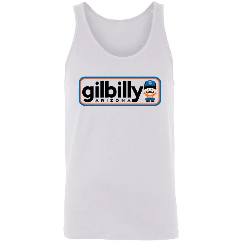 Gilbilly Unisex Tank Top | White | Style 1