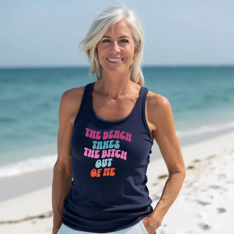 Summer Tank Top For Women Beach Takes The B-witch Out Of Me