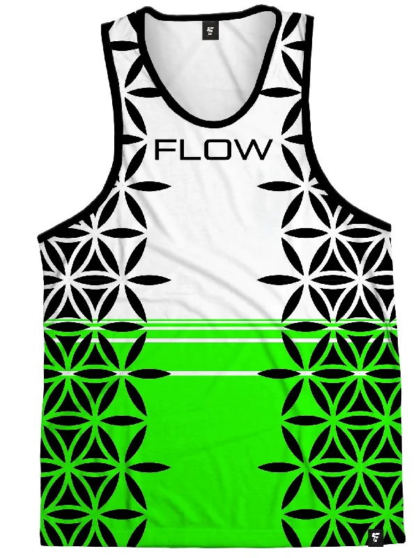 Flow Vibrations (Neon Green) Tank Top