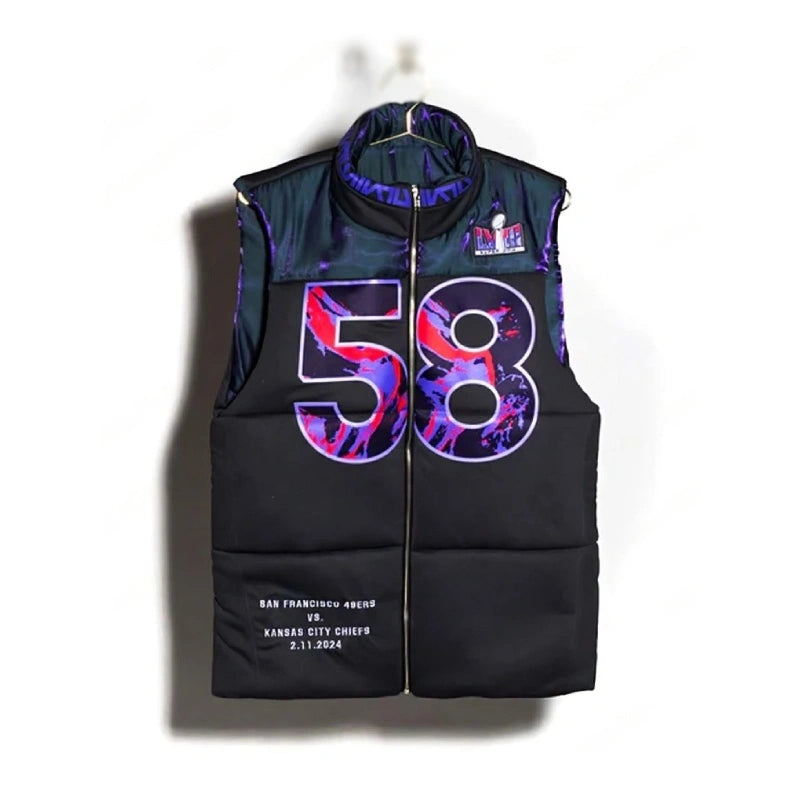 NFL Kristin Juszczyk LVIII  Super Bowl Vest