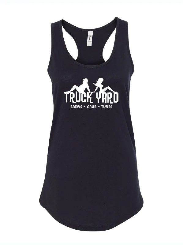 Truck Yard Body Silhouette Racer Tank