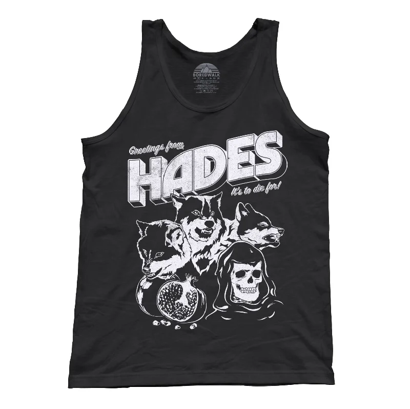 Unisex Greetings from Hades Tank Top