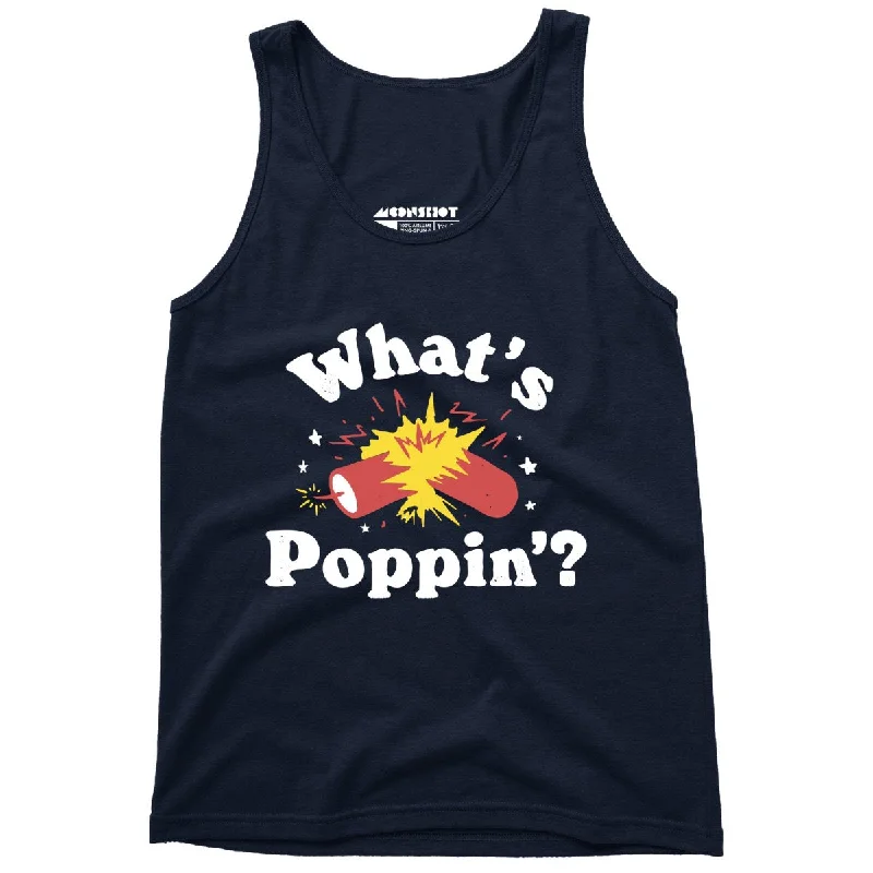 What's Poppin'? Firecracker - Unisex Tank Top