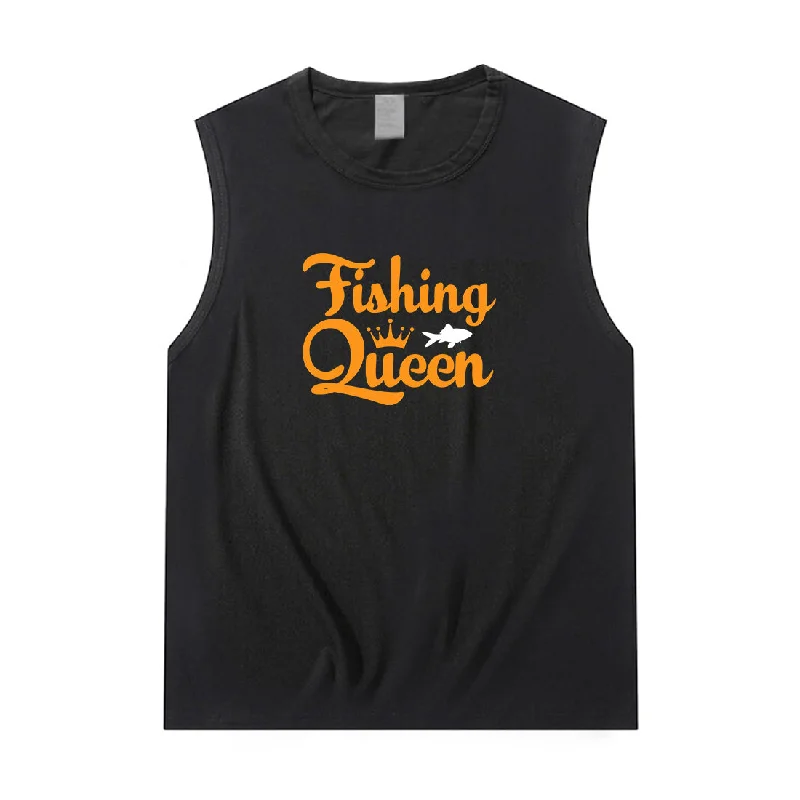 Women FISHING QUEEN Tank Top