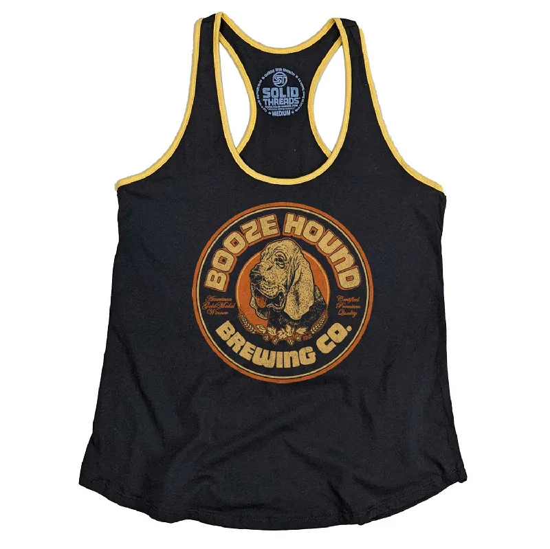 Women's Boozehound Brewing Co. Ringer Tank Top