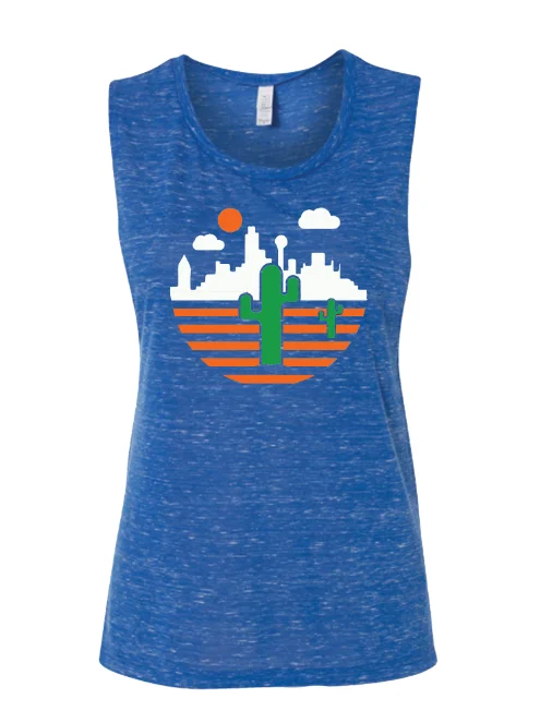 Women's Cactus Muscle Tank