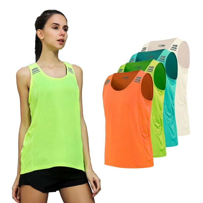 Yoga Vest Solid Color Loose Comfortable Quick Drying Top 2018 Running Summer Gym Sports Sleeveless Workout Women Fitness Tank