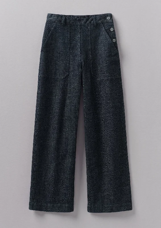 Annie Organic Denim Full Length Jeans | Indigo