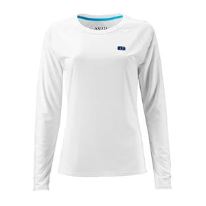 Avid Women's Core AVIDry 50+ UPF Sunshirt - White