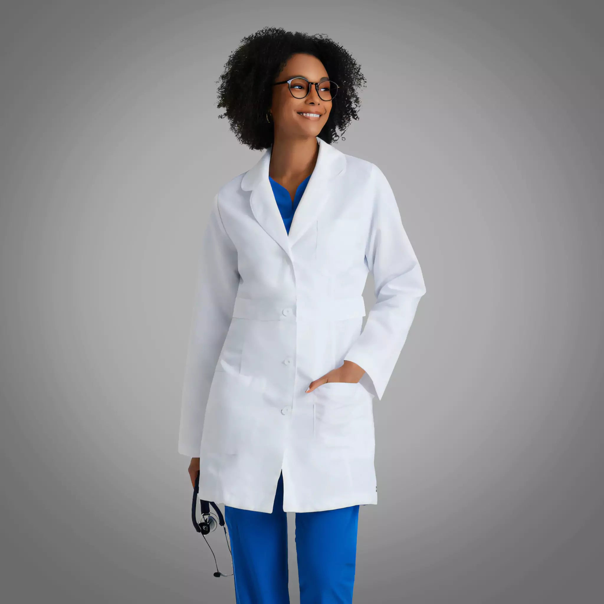 Greys Anatomy 34 inch" Womens 3PKTWomens  Lab coat 4481