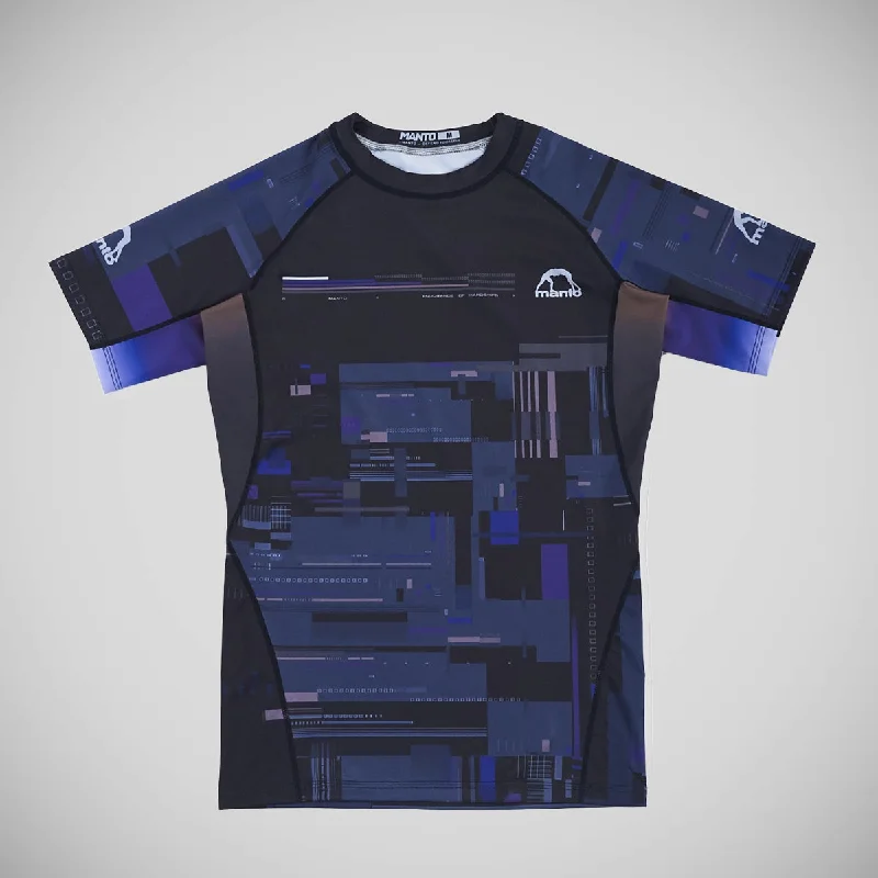 Manto Endure Short Sleeve Rash Guard Navy