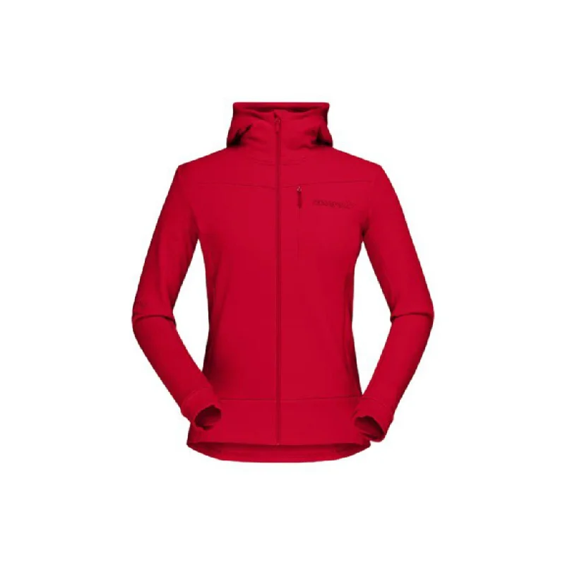 Norrona Women's Falketind Warmwool2 Stretch Zip Hood