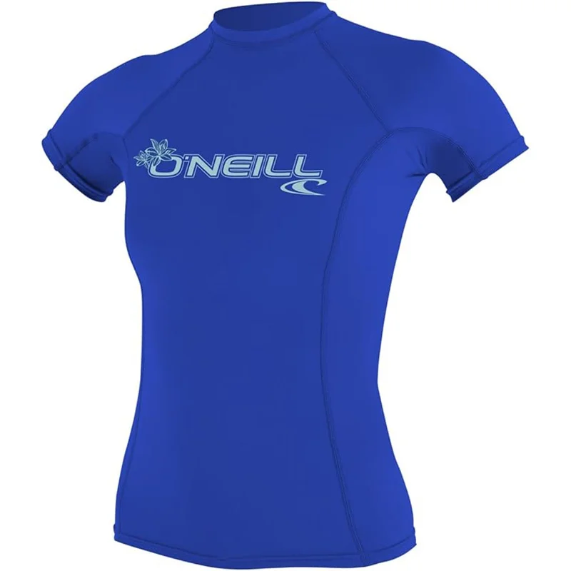 O'Neill Basic Skins Women's Short-Sleeve Rashguard Suit (Brand New)