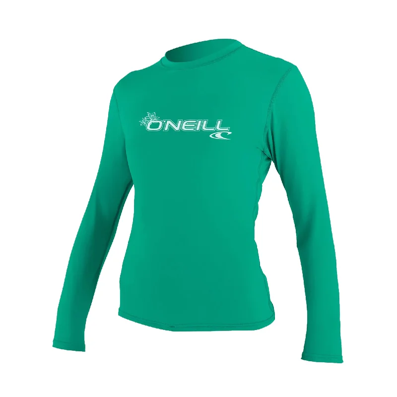 O'Neill Basic Women's 50+ L/S Rashguard - Seaglass