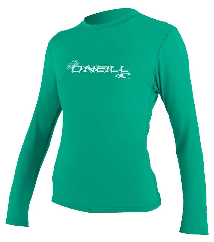 O'Neill Women's Basic Skins Long Sleeve Rash Tee