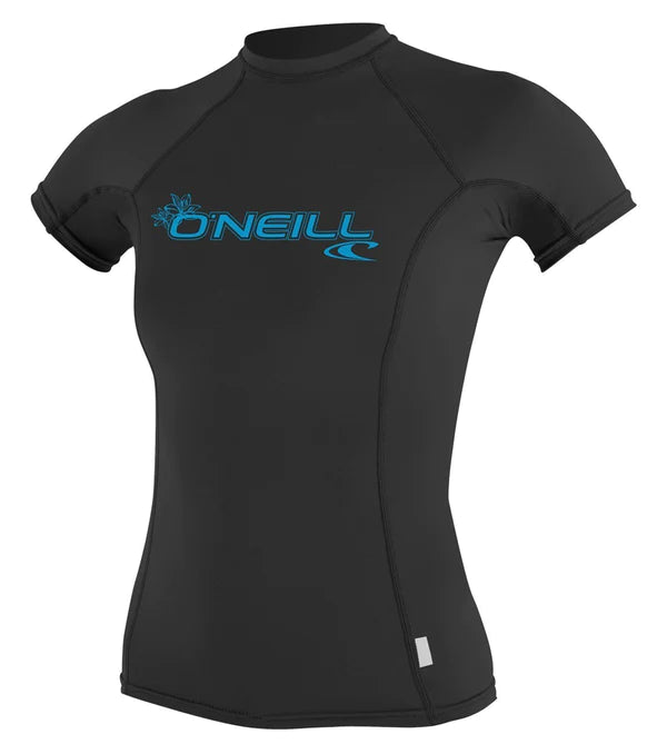 O'Neill Women's SS UPF 50+ Sun Shirt 3548 - Graphite