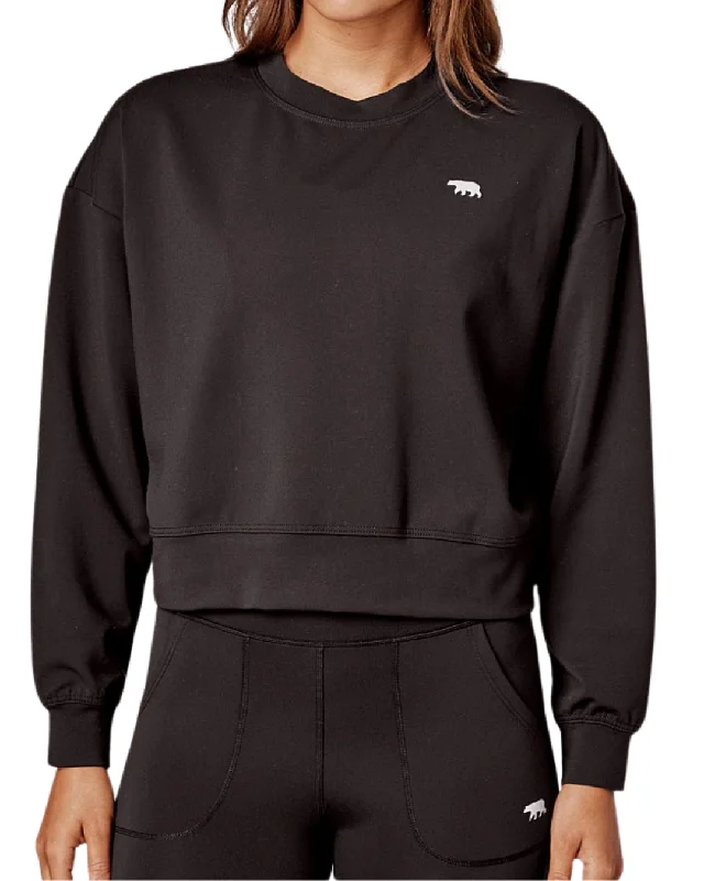 Running Bare Beat The Chill Thermal Sweat | Black