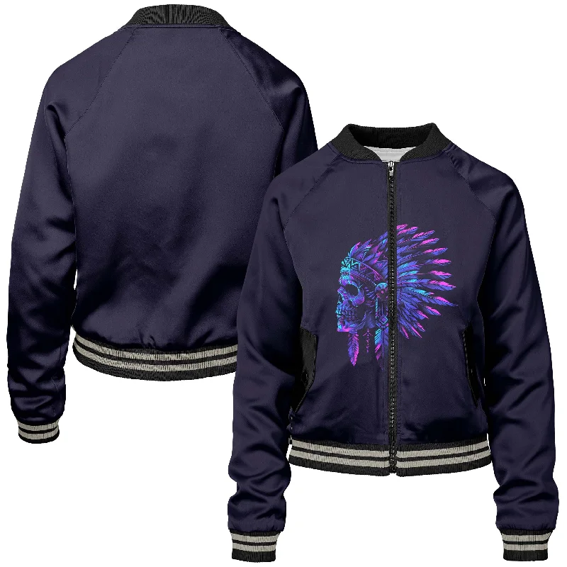 Skull Chief Women bomber jacket