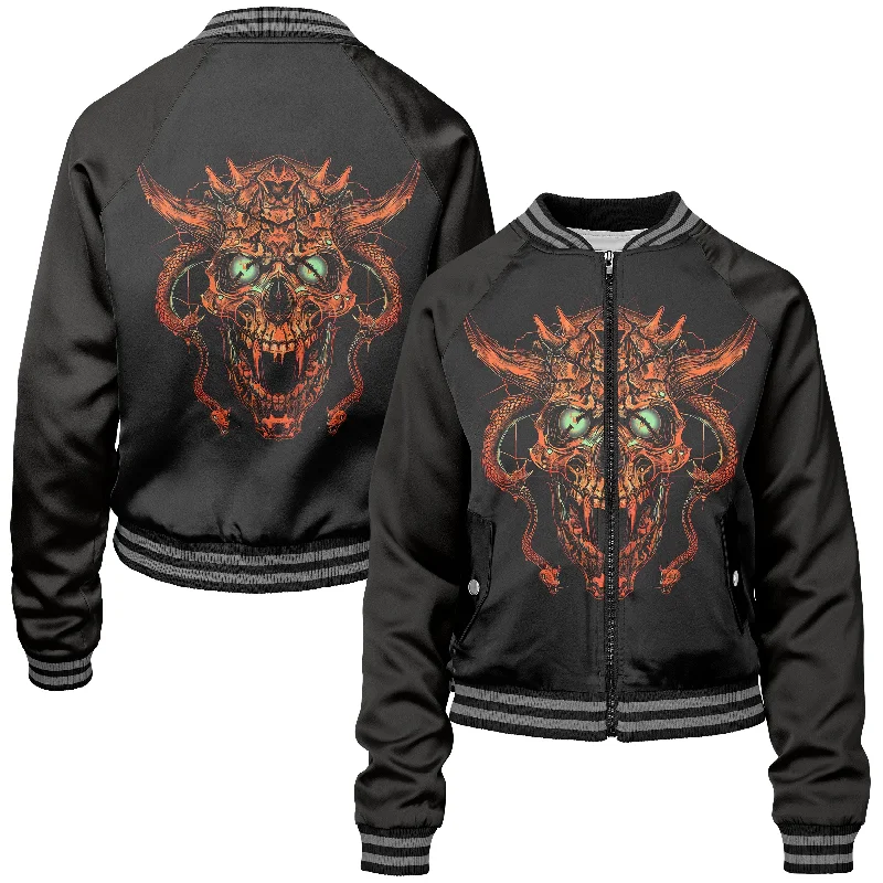 The Eye Beneath Darkness Women bomber jacket