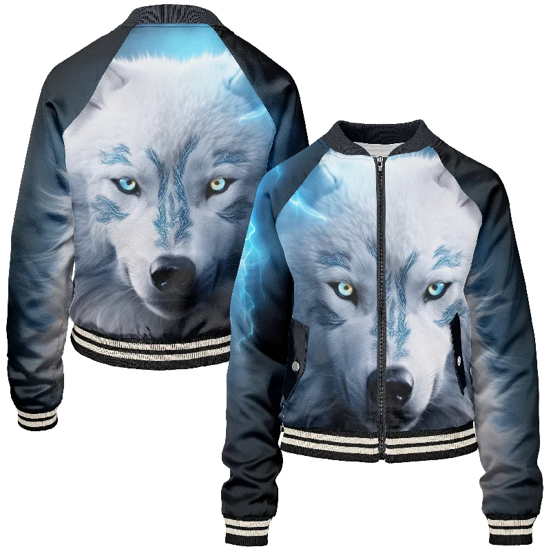 Thunder Wolf Women bomber jacket