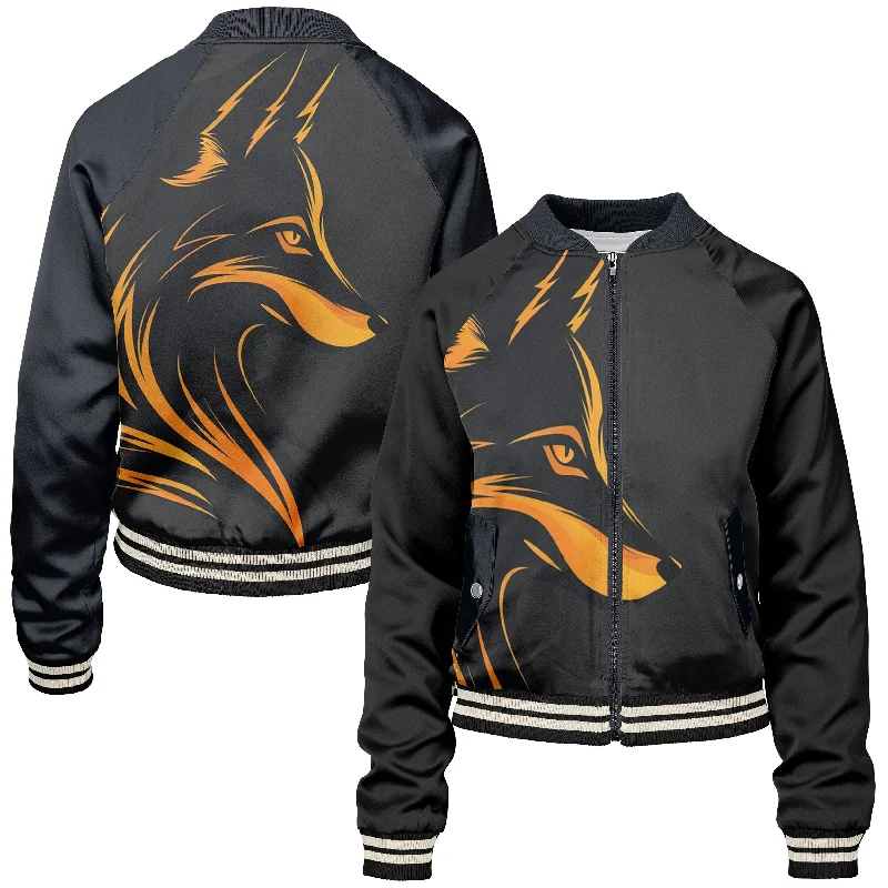 Tribal Fox Women bomber jacket