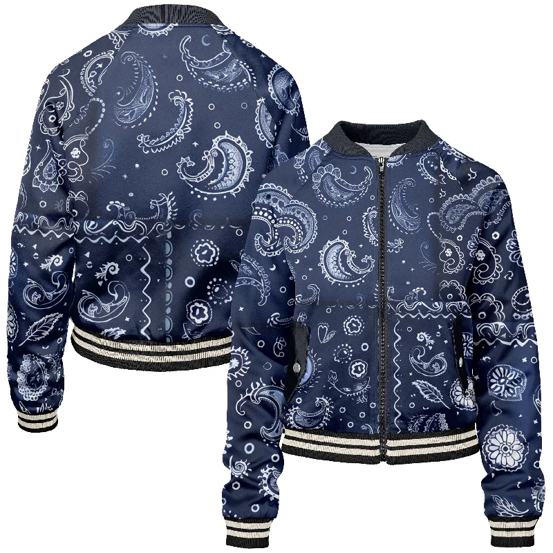 True Blue Women bomber jacket