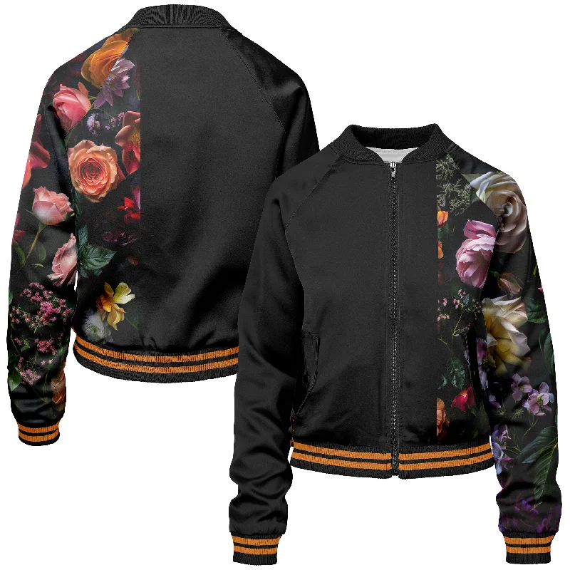 Vintage Flowers Women bomber jacket