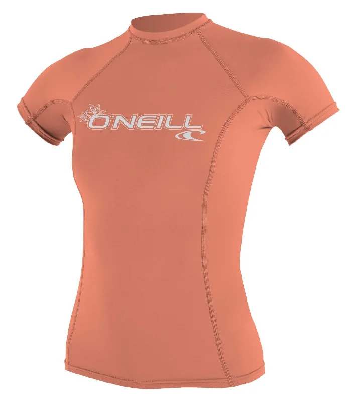 WOMENS BASIC S/S RASH GUARD