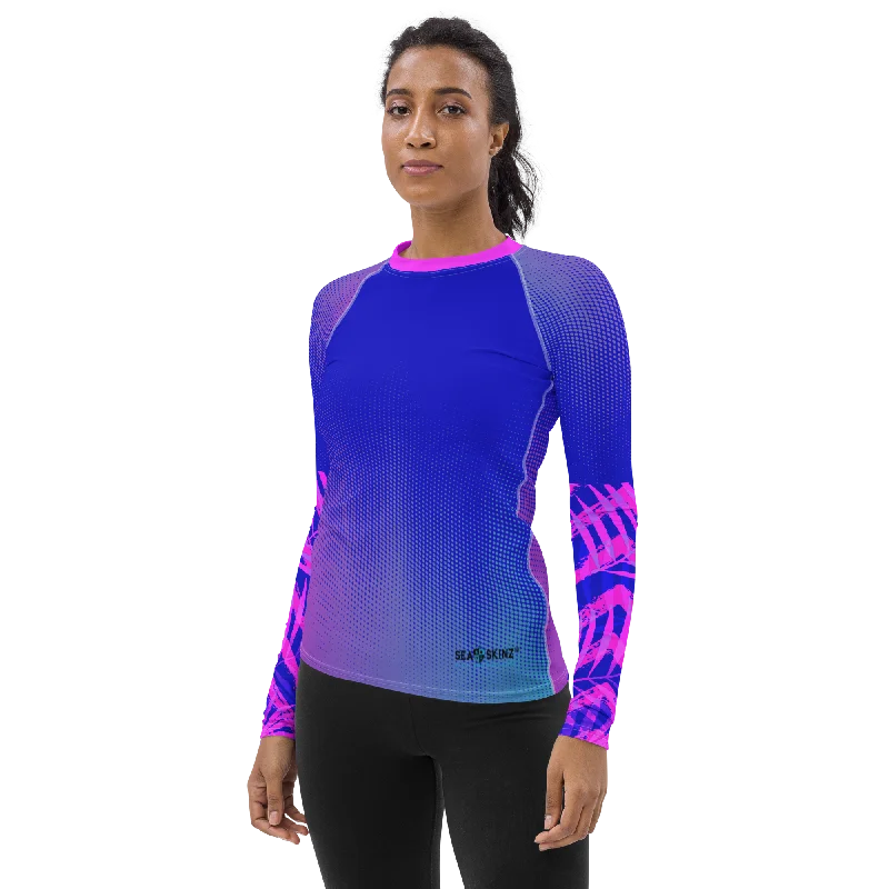 Find Your Coast® Speckled Palm Rash Guard UPF 50+