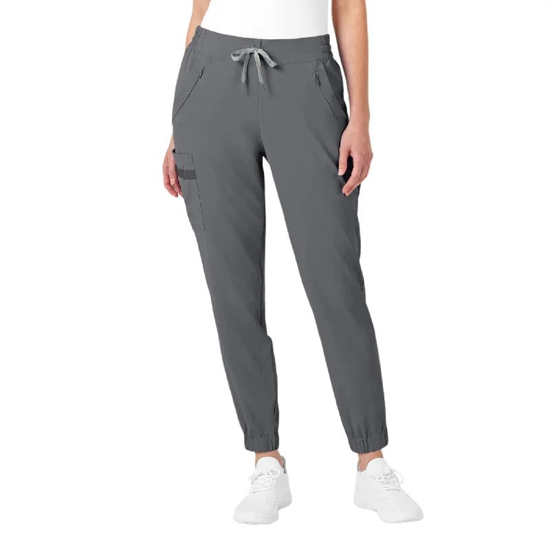 WonderWink Women's Jogger Scrub Pant - Pewter