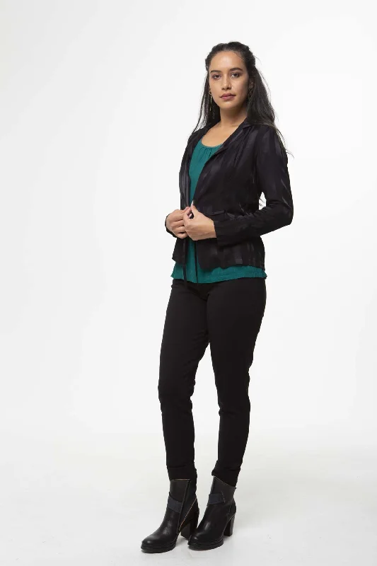 Vesta Gala Jacket - Onyx