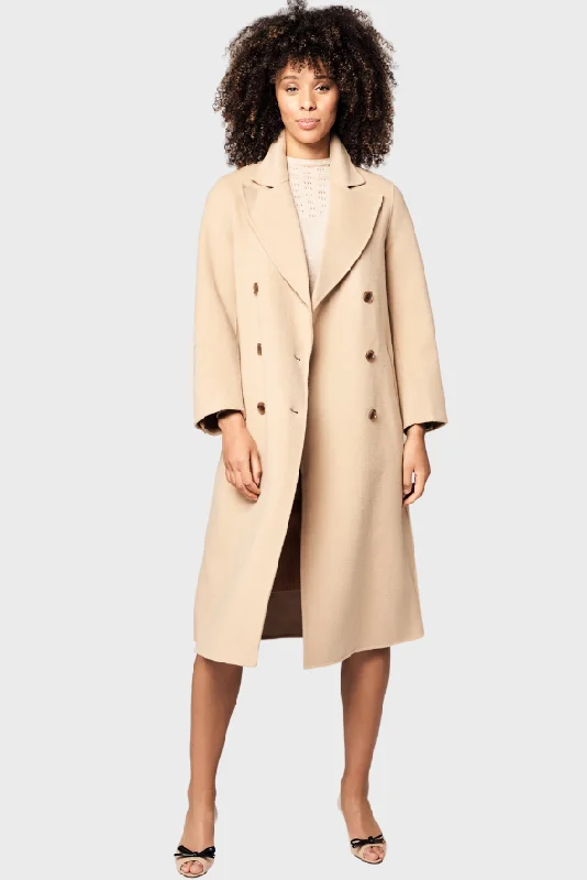 Grand Double-Breasted Wool Coat