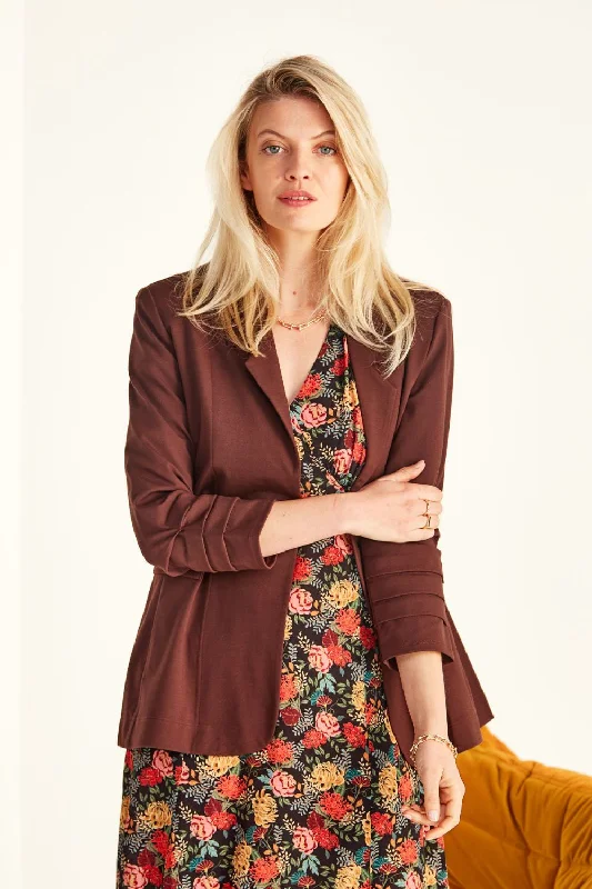 Lemon Tree Design Julie Jacket - Chocolate