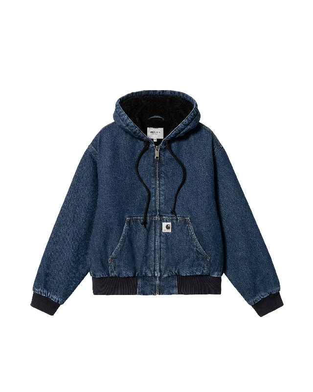 W' OG Active Jacket - Stone Wash Blue